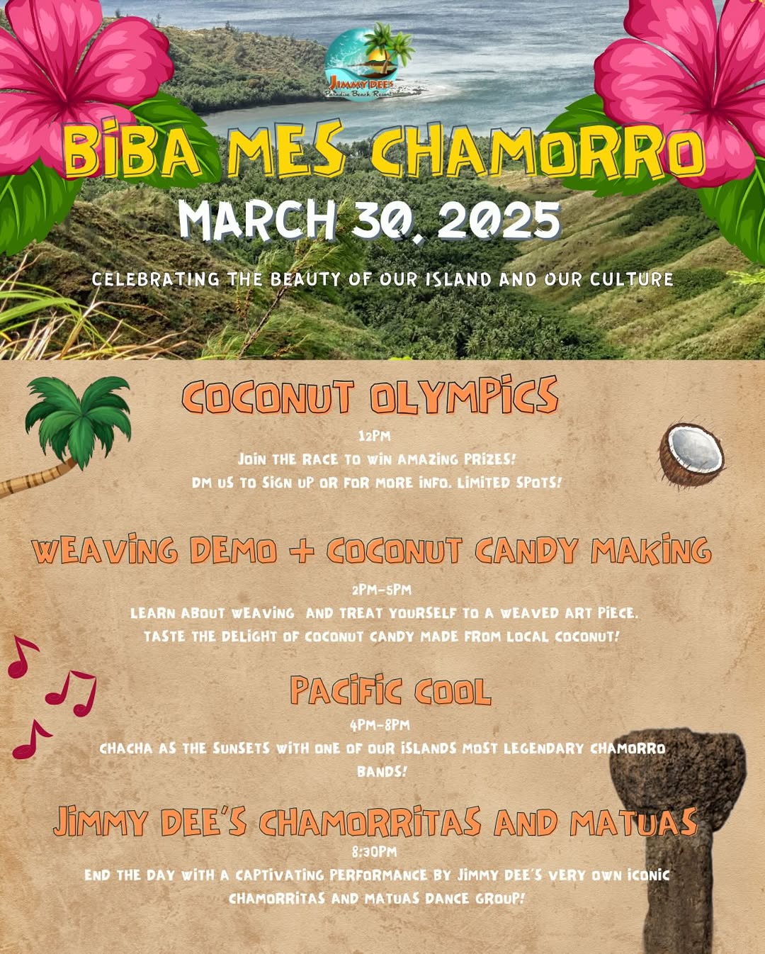 Biba Mes Chamoru! (Jimmy Dees Beach Bar - The Guam Guide – theguamguide.com